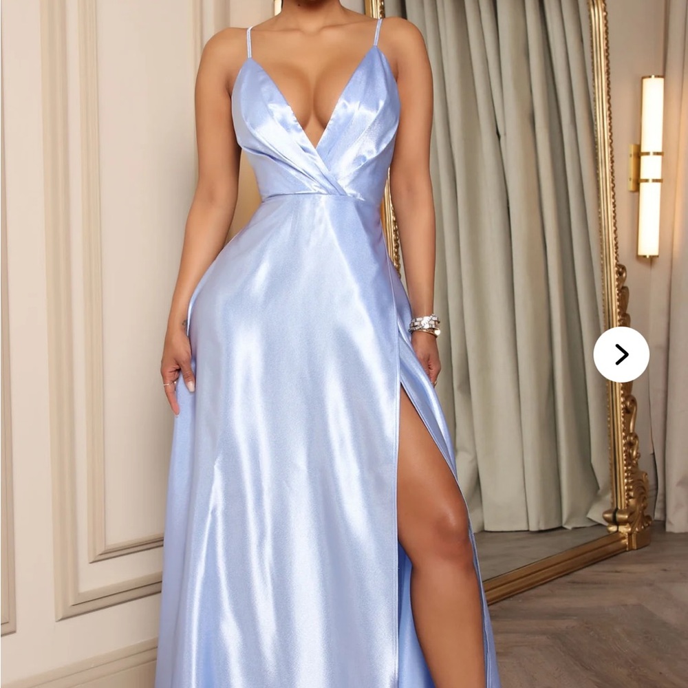 Cherish This Moment Satin Maxi Dress